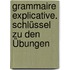 Grammaire explicative. Schlüssel zu den Übungen