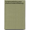 Hundertundfünfzig Jahre Staatsschuldenverwaltung by Fritz Karl