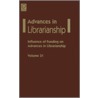 Influence Of Funding On Advances In Librarianship door Eileen G. Abels