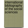 International Bibliography of the Social Sciences by Routledge Chapman Hall