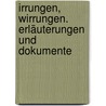 Irrungen, Wirrungen. Erläuterungen und Dokumente door Theodor Fontane