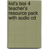 Kid's Box 4 Teacher's Resource Pack With Audio Cd door Kathryn Escribano