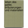 Leben des Galilei. Erläuterungen und Materialien door Bertold Brecht
