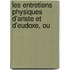 Les Entretiens Physiques D'Ariste Et D'Eudoxe, Ou