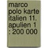 Marco Polo Karte Italien 11.  Apulien 1 : 200 000