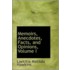 Memoirs, Anecdotes, Facts, and Opinions, Volume I