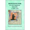 Monasticism in Late Medieval England, c.1300-1535 door Onbekend