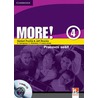 More! Level 4 Workbook With Audio Cd Czech Editon door Jeff Stranks