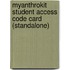Myanthrokit Student Access Code Card (Standalone)
