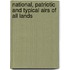 National, Patriotic and Typical Airs of All Lands