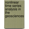 Nonlinear Time Series Analysis In The Geosciences by Unknown