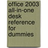 Office 2003 All-In-One Desk Reference For Dummies by Peter Weverka