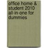 Office Home & Student 2010 All-In-One For Dummies
