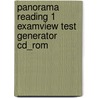 Panorama Reading 1 Examview Test Generator Cd_rom by Kathy Flynn