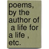 Poems, By The Author Of  A Life For A Life , Etc. door Dinah Maria Mulock Craik