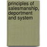 Principles of Salesmanship, Deportment and System by William Amelius Corbion