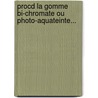 Procd La Gomme Bi-Chromate Ou Photo-Aquateinte... door Alfred Maskell