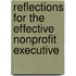 Reflections for the Effective Nonprofit Executive
