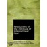 Resolutions Of The Institute Of International Law
