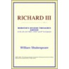 Richard Iii (Webster's Spanish Thesaurus Edition) by Reference Icon Reference