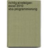 Richtig Einsteigen: Excel 2010 Vba-programmierung