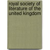 Royal Society of Literature of the United Kingdom door Onbekend
