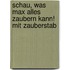 Schau, was Max alles zaubern kann! mit Zauberstab