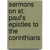 Sermons On St. Paul's Epistles To The Corinthians door Frederick William Robertson