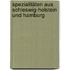 Spezialitäten aus Schleswig-Holstein und Hamburg