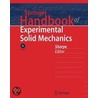 Springer Handbook Of Experimental Solid Mechanics by Unknown