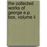 The Collected Works Of George E.p. Box, Volume Ii door George E.P. Box