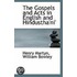 The Gospels And Acts In English And Hindustha'Ni'