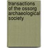 Transactions of the Ossorg Archaeological Society