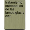 Tratamiento Osteopatico de Las Lumbalgias y Ciat. door Francois