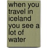 When You Travel In Iceland You See A Lot Of Water door Roman Signer