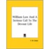 William Law And A Serious Call To The Devout Life