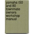 Yamaha T50 And 80 Townmate Owners Workshop Manual