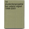 14 Studentenprojekte bei Valerio Olgiati 1998-2001 door Valerio Olgiati