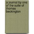 A Journal By One Of The Suite Of Thomas Beckington
