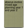 Abacus Evolve Mixed Age Planning Year 1 And Year 2 by Ruth Merttens