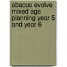 Abacus Evolve Mixed Age Planning Year 5 And Year 6 by Ruth Merttens