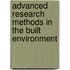 Advanced Research Methods in the Built Environment