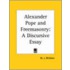 Alexander Pope And Freemasonry: A Discursive Essay