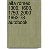 Alfa Romeo 1300, 1600, 1750, 2000 1962-78 Autobook door R.M. Clarke