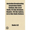 Australian Broadcasting Corporation Radio Stations door Books Llc