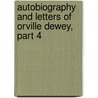 Autobiography And Letters Of Orville Dewey, Part 4 by Orville Dewey