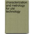 Characterization And Metrology For Ulsi Technology