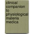 Clinical Companion To Physiological Materia Medica