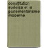 Constitution Sudoise Et Le Parlementarisme Moderne