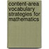 Content-Area Vocabulary Strategies for Mathematics